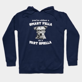 you're either a smart fella or a fart smella Hoodie